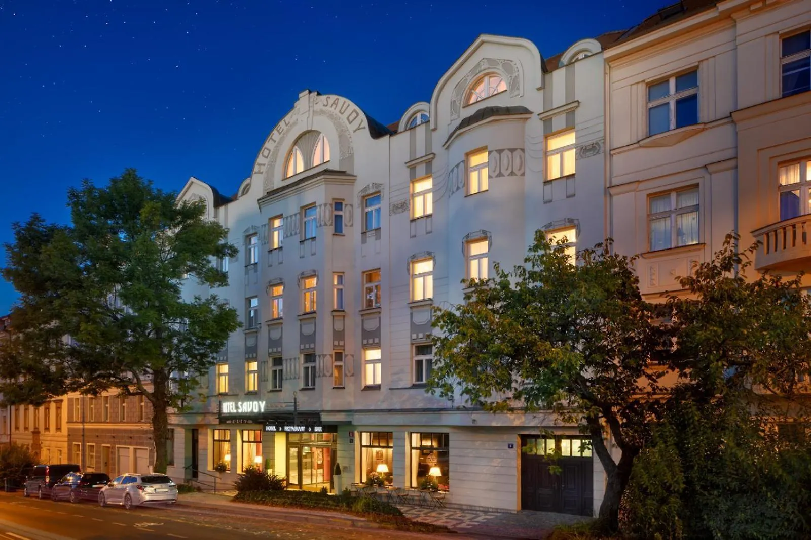 Hotel Savoy Prague location